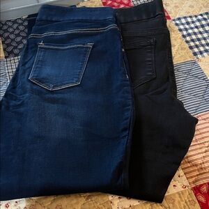 Nine West Women's Skinny Jeans in Blue and Black